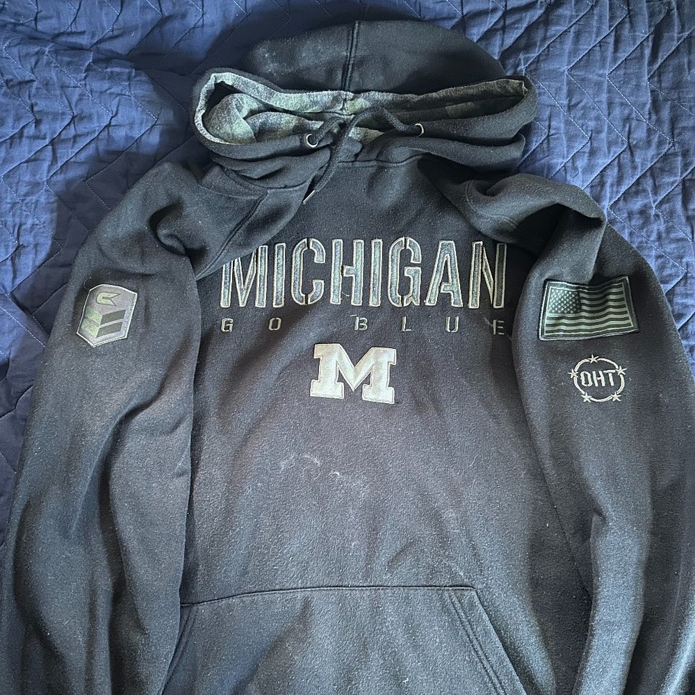 University of Michigan Camouflage Hoodie